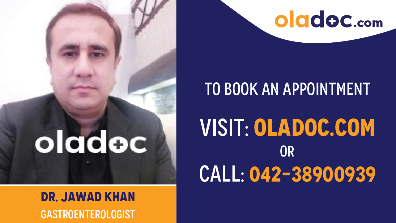 Book appointment with Dr.Jawad Khan-best Gastroenterologist in Peshawar